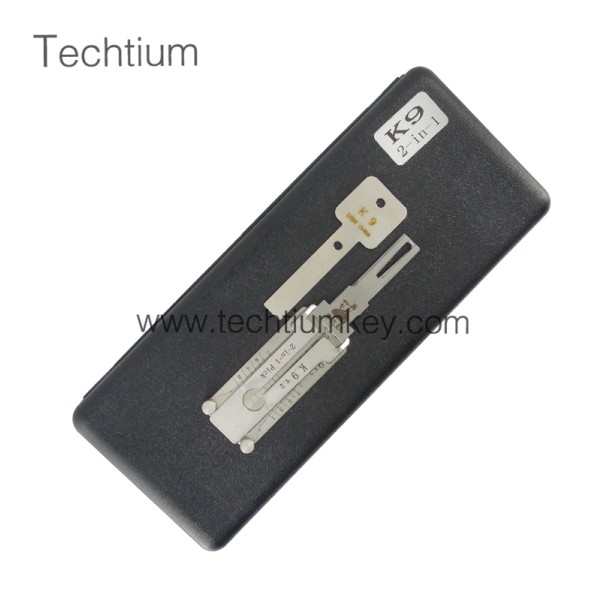 K9 Original Lishi  2 in 1 lock pick decoder for korean Kia
